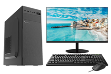 Máy Tính Chíp core i5 Ram 8g SSD 120G Màn 21.5in