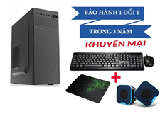 Main H610M Cpu i3-12100 Ram 8GB HDD 1TB+SSD 256G