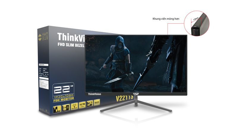 Màn hình LED ThinkVision 22inch V2211S